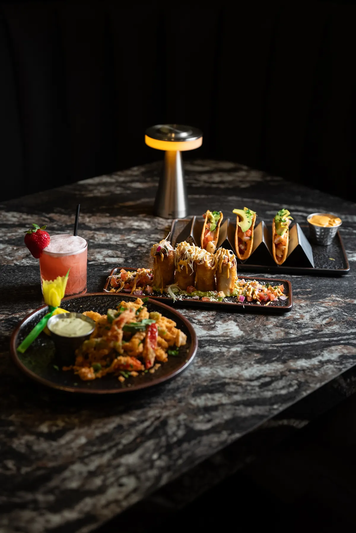 Cocktails and small plates in Agave Lounge